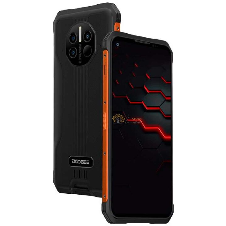 Doogee V11 8/128Gb (АКБ 8500 мАг, 5G) Orange 