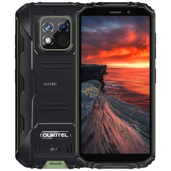 Oukitel WP18 Pro 4/64Gb (АКБ 12500 мАч) Green 
