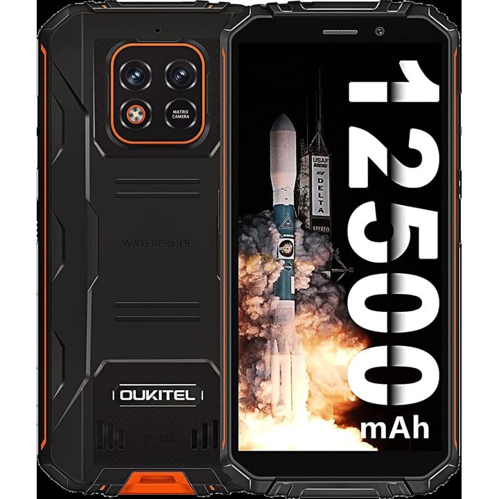 Oukitel WP18 Pro 4/64Gb (АКБ 12500 мАч) Orange 