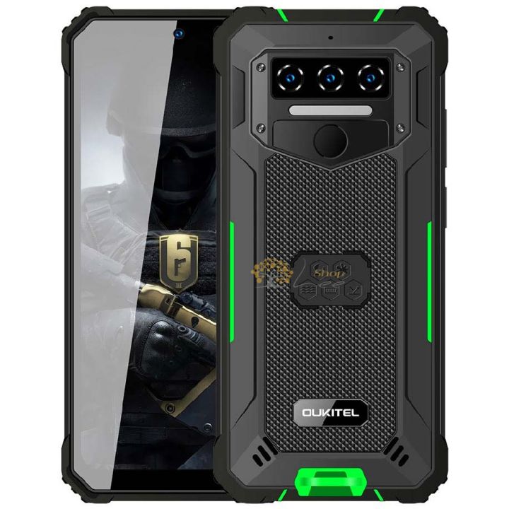Oukitel WP23 4/64Gb (АКБ 10600 мАг) Green 