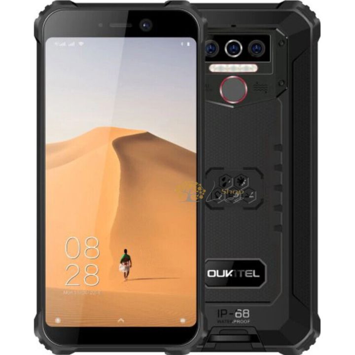 Oukitel WP5 4/32Gb (АКБ 8000 мАг) Black-Red 