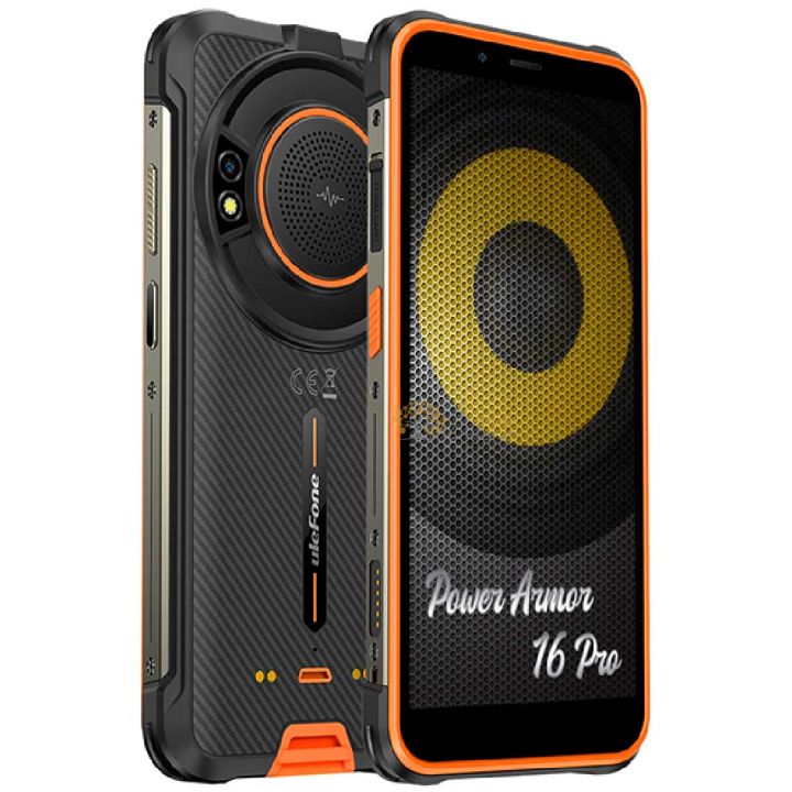 Ulefone Power Armor 16 Pro 4/64Gb (АКБ 9600 мАч) Orange 