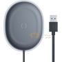 Беспроводная зарядка Baseus Jelly Wireless Charger 15W Black (WXGD-01) 