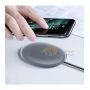 Беспроводная зарядка Baseus Jelly Wireless Charger 15W Black (WXGD-01) 