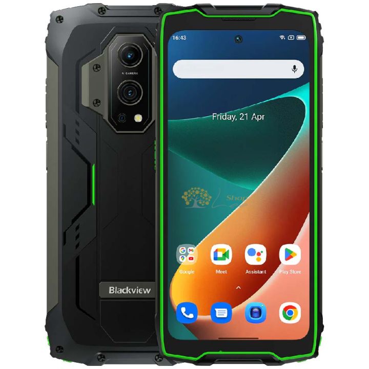 Blackview BV9300 12/256Gb (АКБ 15080 мАч+лазер) Green 