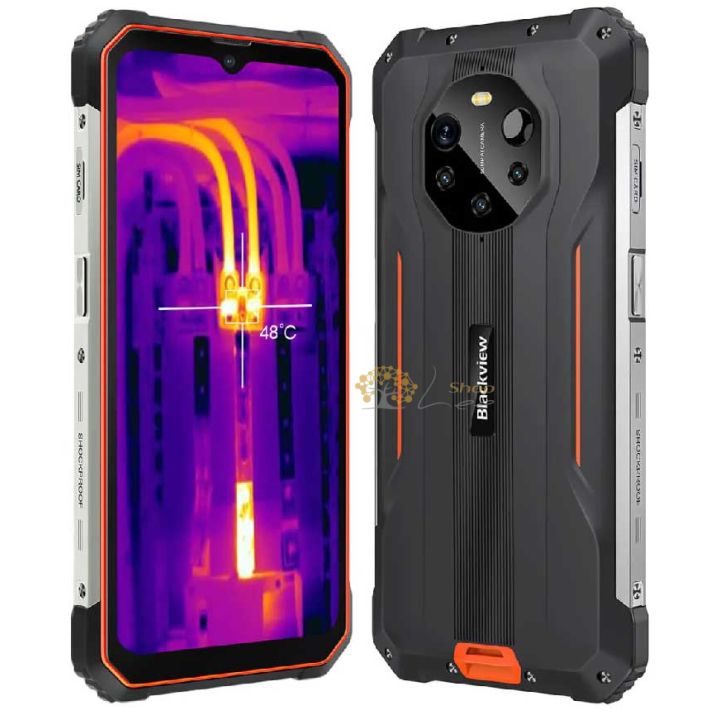 Blackview BL8800 Pro 8/128Gb (АКБ 8380 мАг, 5G, тепловізор) Orange 