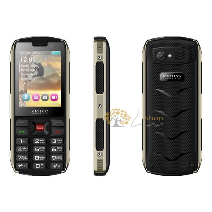 Servo H8 (4 SIM) Black 