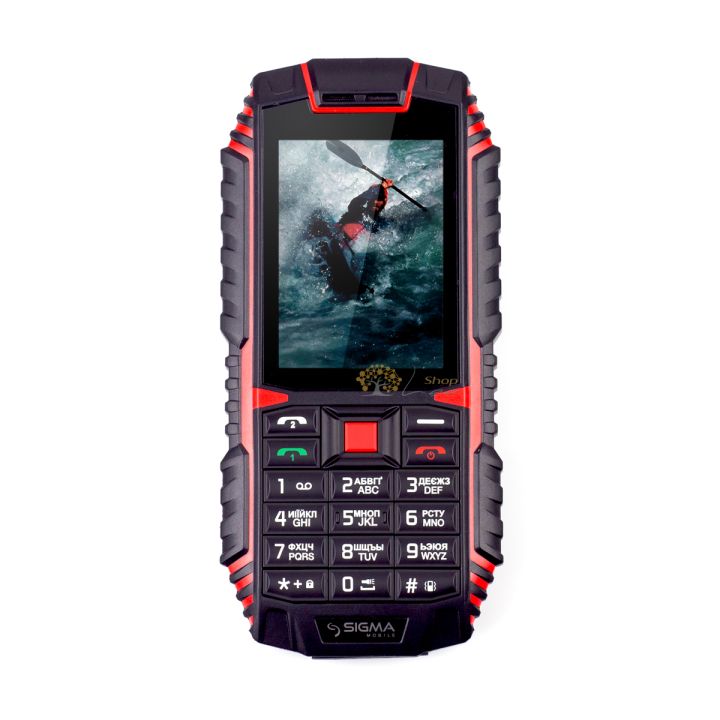 Sigma mobile X-treme DT68 Black-Red 