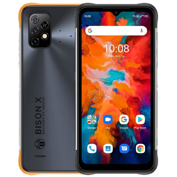 Umidigi Bison X10 4/64Gb (6150 mAh) Supersonic Yellow 